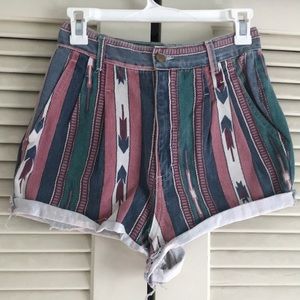Fun high waisted shorts
